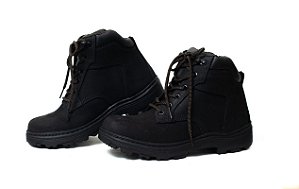 Bota HLX Motociclista Destroyer Couro Preta Tamanho 44