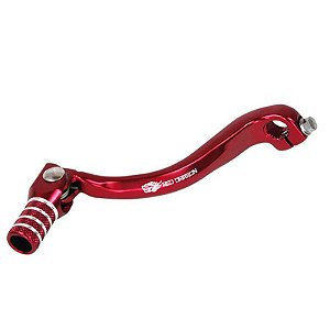 Pedal Câmbio Alum Forjado Red Dragon Honda CRF 450R 450X Vermelho