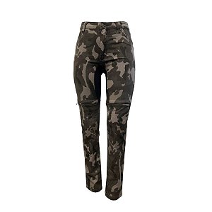 Calça Jeans Moto Feminina HLX Camu Force Confort Tam. 36