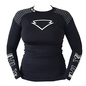 Blusa Segunda Pele HLX Térmica Feminina Estampa Bolinhas - Tamanho P (S)