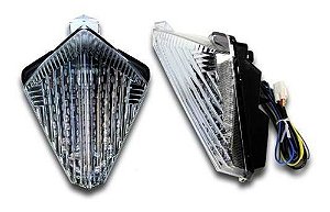 Lanterna Integrada Pisca Em Led Fumê Yamaha R1 2007/2008