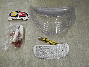 Lanterna Led Transparente Cristal Suzuki Bandit 600 1200