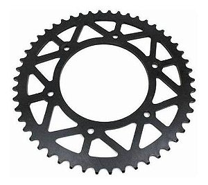 Coroa Aço Line Titanium Red Dragon KXF 250 450 KLX 450 Preta - 49 Dts