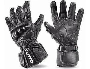 Luva Tutto Em Couro Star Touch P/Celular - Preta - Tamanho 3GG (3XL)