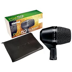 Microfone Shure Dinamico Pga 52 Xlr