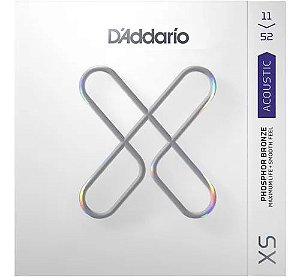 Encordoamento Para Violão Aço D'Addario Xsapb 1152 0.11 Phosphor Bronze