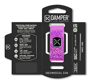 Abafador Damper Ibox Holografico Pink Dhsm 04