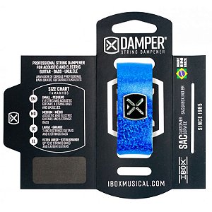 Abafador Damper Ibox Holografico Azul Dhmd 03