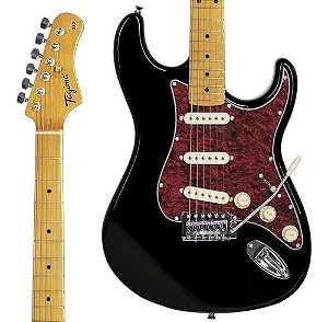 Guitarra Stratocaster Tagima Tg 530 Woodstock Preta
