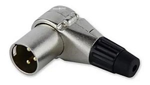 Conector Hjh Xlr Macho Em L Linha