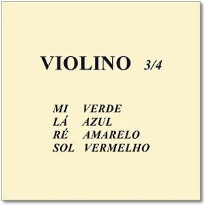 Encordoamento para Violino M Calixto Padrao 3/4