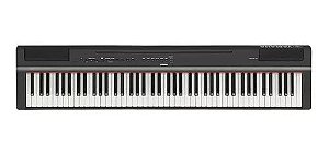 Piano Digital Yamaha P 125 A Preto