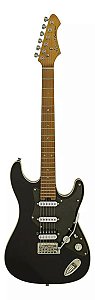 Guitarra Stratocaster Aria 714 Std Bk