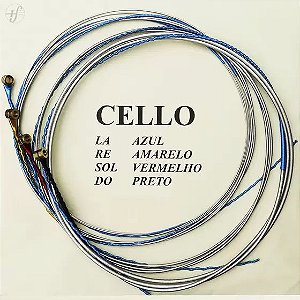 Encordoamento Cello M Calixto Padrao 1/2