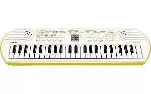 Teclado Musical Casio Infantil Sa-46 Verde é na Super Sonora!