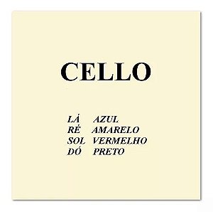 Encordoamento Cello M Calixto 3/4
