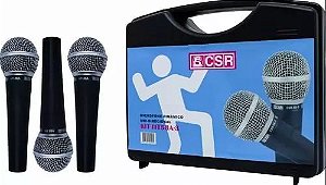 Kit De Microfones Csr 58-3