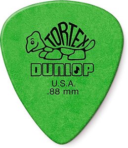 Palheta Dunlop Tortex Verde 0.88 Mm