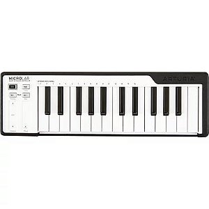 Controlador Midi Usb Arturia 25 teclas Microlab Black