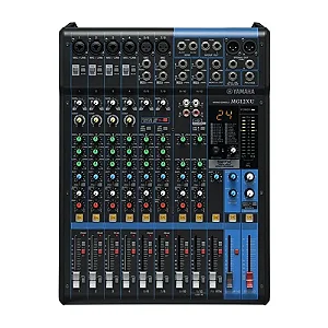 Mesa De Som Yamaha Mg 12 Xu 12 Canais