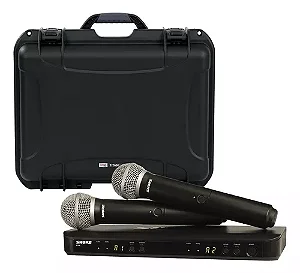 Transmissor S/ Fio Shure Blx 288 Br/Pg 58 Duplo