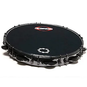 Pandeiro Contemporanea 11" Carlos Cafe 37 Pbcf Black