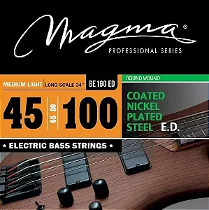 Encordoamento Baixo Magma Be 160 Ed Revestida 0.45 4 Cordas