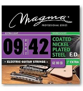 Encordoamento Guitarra Magma Ge 110 Ed 9/42