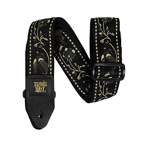 Correia Ernie Ball p/ Guitarra, Violão ou Baixo Black Pheasant Jacquard  P 05372
