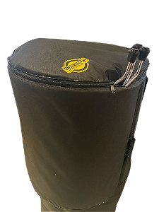 Bag Para Surdo de Chão Viasom 22 X 60 CM Luxo Premium Preta C 139 L