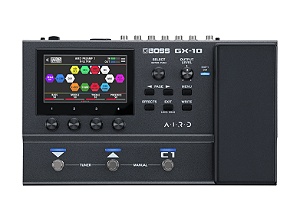 Pedaleira P/ Guitarra Boss GX 10