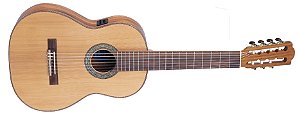 Violão Nylon Elétrico Rozini Rx 237 FC2 N CD Cedro Canadense