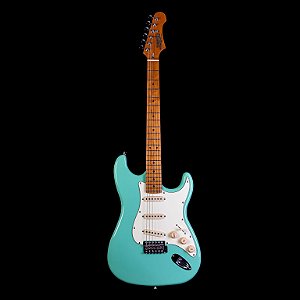 Guitarra Jet JS 300 SFG - Seafoam Green, Canhota - Basswood, Braço Roasted Maple SSS Tremolo