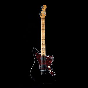 Guitarra Jet JJ 350 Bk - Baswood, Braço Roasted Maple, Offet