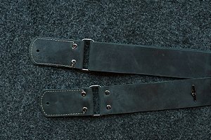 Correia Nord  Avs 5 Cm CN340158 Couro Preto Fossil