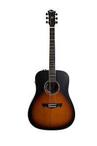 Violao Aço Eletrico Folk Tagima Red Cedar Sapele TLM 100 Sb