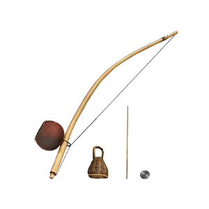 Berimbau Pequeno Infantil Gope Verniz Completo 5007