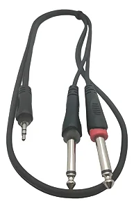 Cabo Roxtone P2 Stereo / 2P10 Mono RAYC130L1 1 Metro