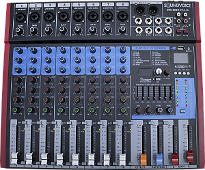 Mesa de Som Soundvoice MS 802 Plus