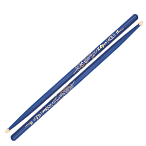 Baqueta Liverpool 5A Neon Fluorescente Azul