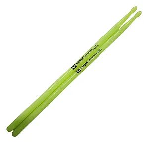 Baqueta Liverpool 5A Neon Fluorescente Verde