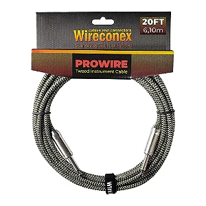 Cabo De Instrumento Prowire P10 / P10 'L20 Ft 6.10 M Wireconex