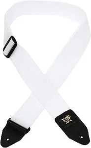 Correia Guitarra, Violão ou Baixo Ernie Ball Polypro Branca P 04036