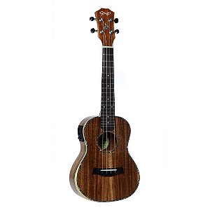 Ukulele Concert Elétrico Seizi Bora Bora Plus C/ Bag Koa