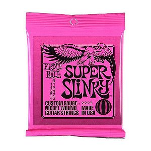 Encordoamento Guitarra 009 Ernie Ball Super Slinky 2223