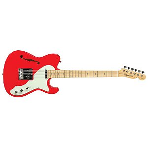 Guitarra Telecaster Semi Acústica - Tagima T 484 Fr Fiesta Red