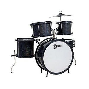 Bateria Infantil Luen Pop Preta