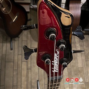 Baixo Washburn Bb 14 Mr Vermelho 4 Cordas