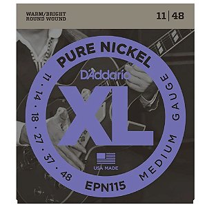 Encordoamento Guitarra D'addario EPN 115 - 0.11