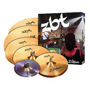 Kit De Pratos Zildjian Zbt 390 Super Pack 14/14/16/18/20/10